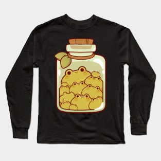 Jar of pickled frogs Long Sleeve T-Shirt